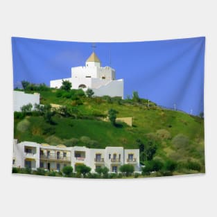 Church on the hill Tapestry