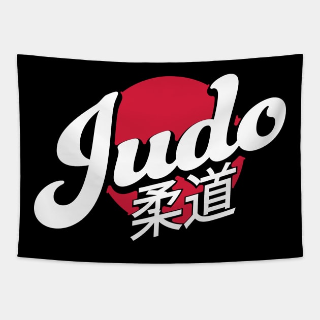 Judo Patch Tapestry by Black Tee Inc