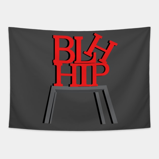 BLHHIP Love Park Homage Tapestry by LittleHorrorPHL