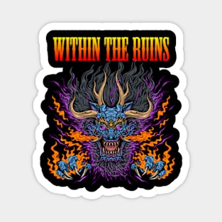 WITHIN THE RUINS MERCH VTG Magnet