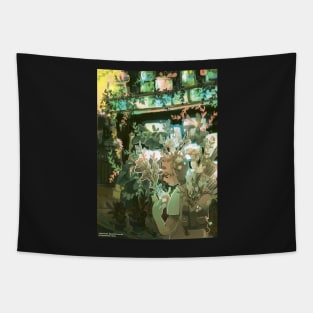 Growing Throughts (GREEN) Tapestry