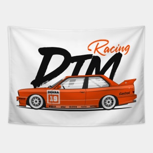 ORANGE E30 DTM RACING Tapestry