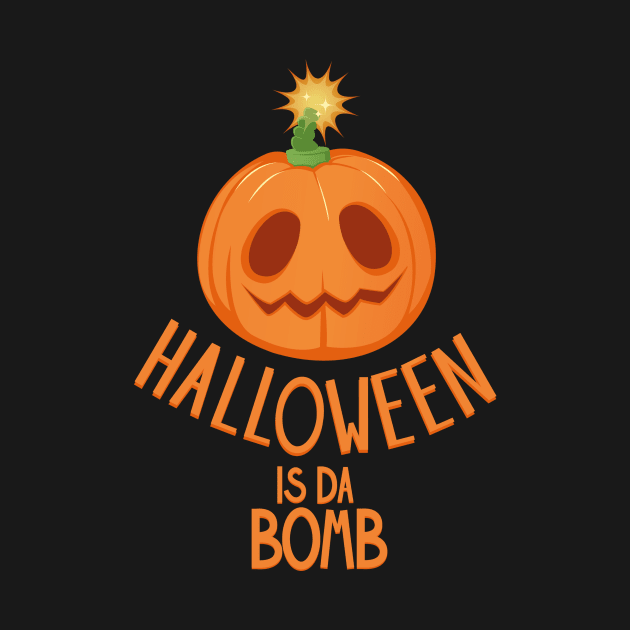 halloween is DA BOMB by HollieBallardArtist