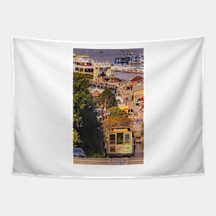 Hyde Street Cable Car Tapestry