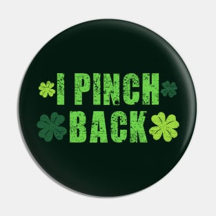 I Pinch Back (Green) Pin