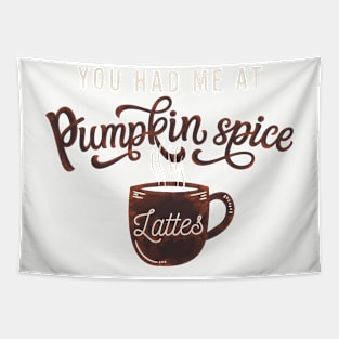 Pumpkin spice lattes Tapestry