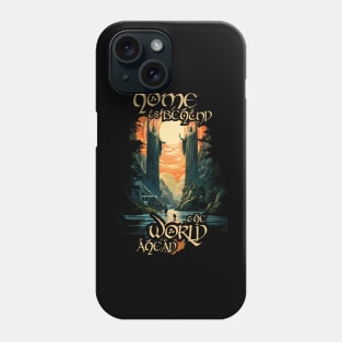 Home is Behind, the World Ahead - Stone Guardians - Fantasy Phone Case