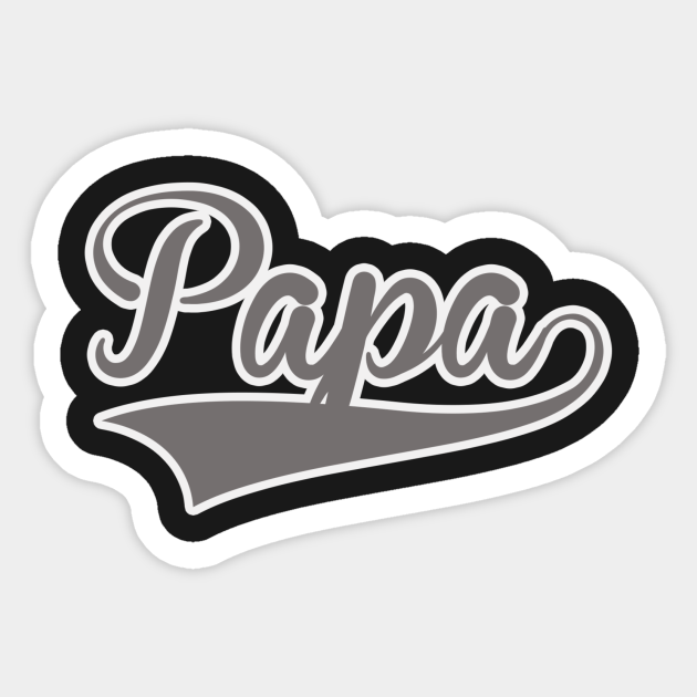 Blaze Dat Siësta Papa Logo - Papa - Sticker | TeePublic