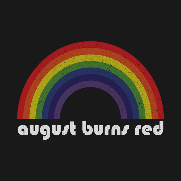 August Burns Red | Rainbow Vintage by Arthadollar