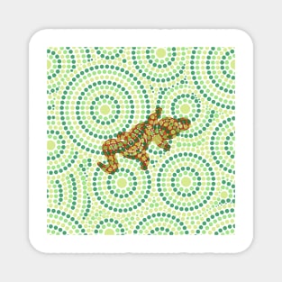 Awesome Aboriginal Dot Art Magnet