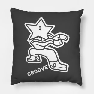 Weird Groove is the best. minimalist design for Friday vibes Pillow