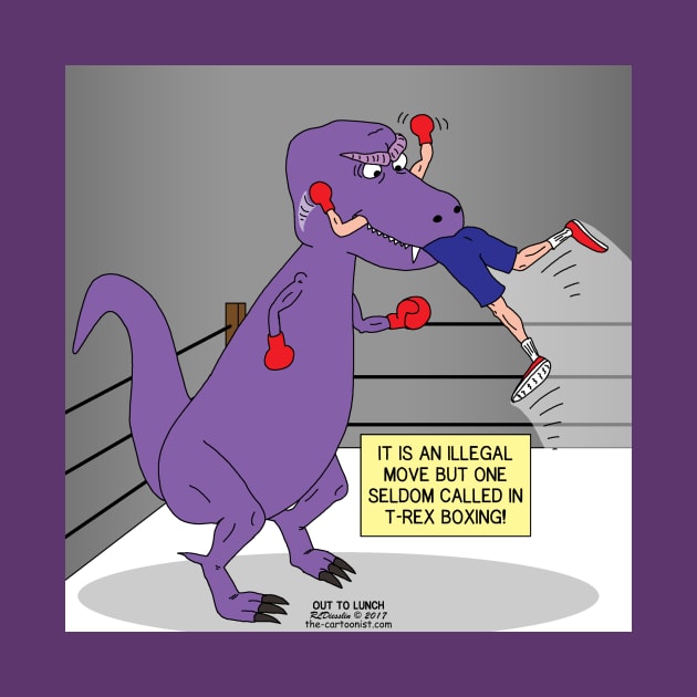 T-Rex Boxing by OutToLunch