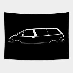 Toyota Previa (1990) Silhouette Tapestry