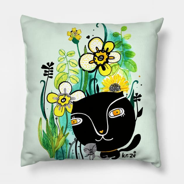 Everyday´s Bloom Pillow by Krize