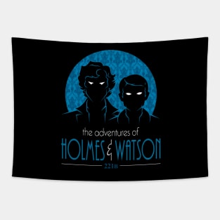 The Adventures of Holmes and Watson Tapestry