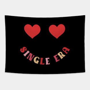 Single Era Emoji Face Love Anti Love Anti Valentines Day Tapestry