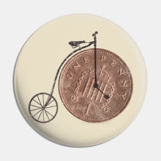 Penny Farthing Pin