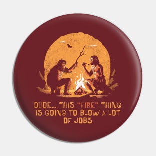 Concerned cavemen Pin