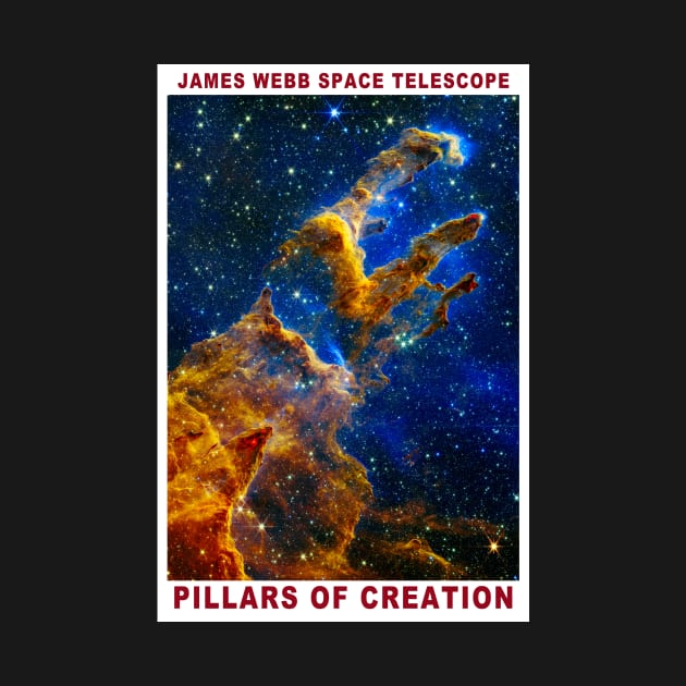 JWST Pillars of Creation by RockettGraph1cs