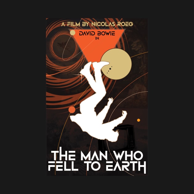 The Man Who Fell To Earth - David Bowie by BBurn_Art