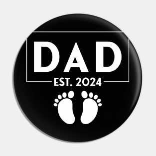Dad Est. 2024 Pin