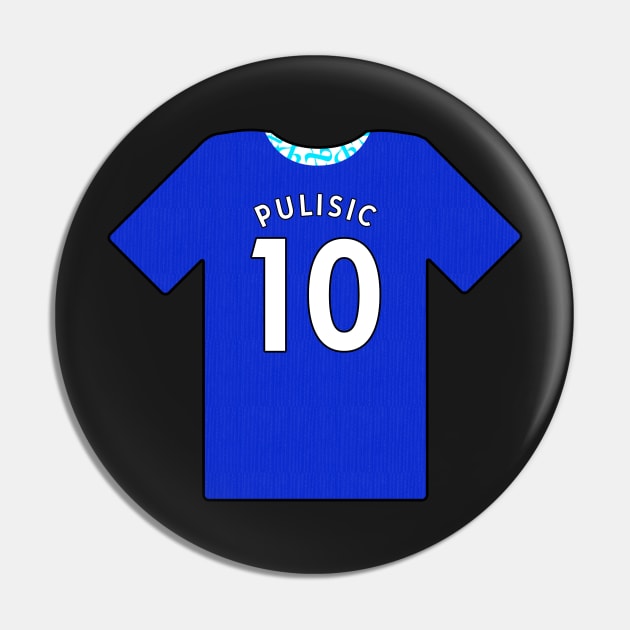 2022 Christian Pulisic Jersey Pin by tysonstreet