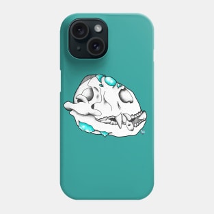 Raccoon x Turquoise Phone Case