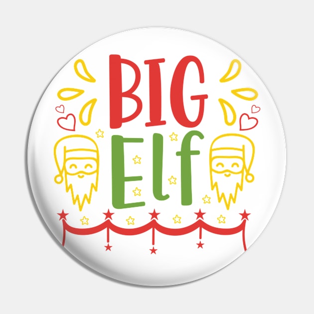 Big Elf Pin by APuzzleOfTShirts