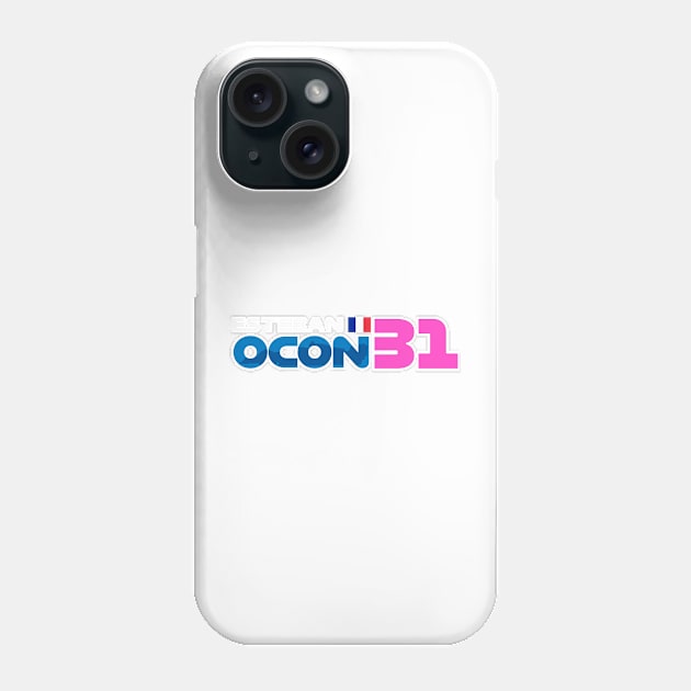 Esteban Ocon '23 Phone Case by SteamboatJoe