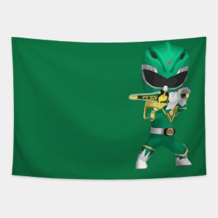 Chibi Green Tapestry