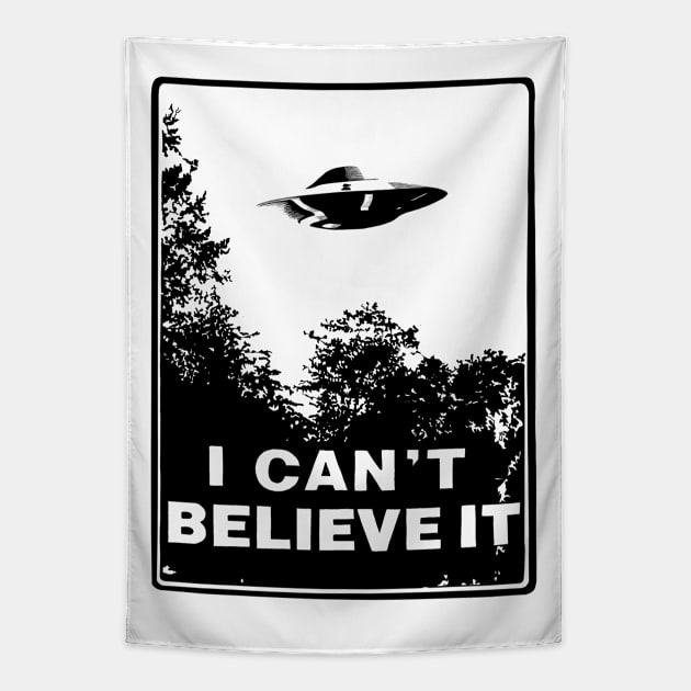 I Can't Believe It Tapestry by Emmie Twee