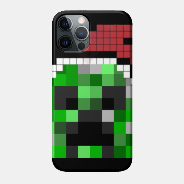 Christmas creeper - Minecraft - Phone Case