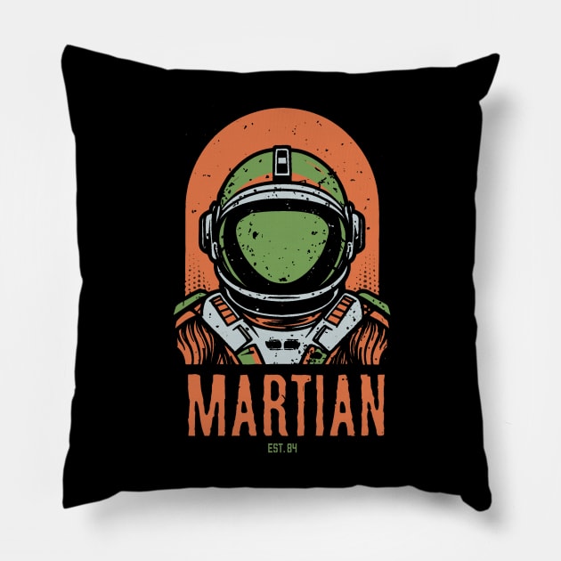 Martian Pillow by bmron