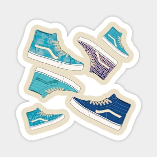 Blue Sneakers Magnet