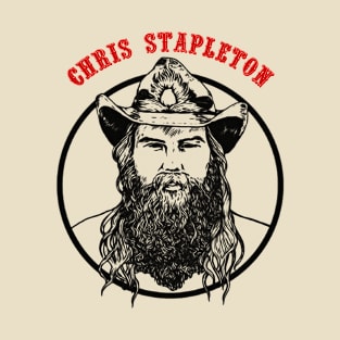 chris stapleton art visual T-Shirt