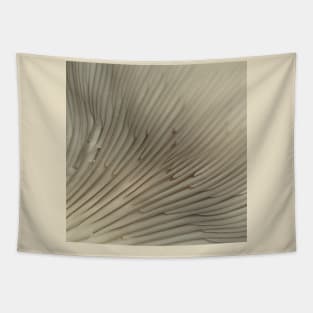 Oyster Mushroom Gills Tapestry