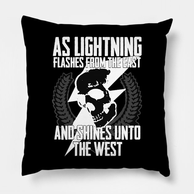 Return of the King Design B Pillow by REDEEM the RUINS