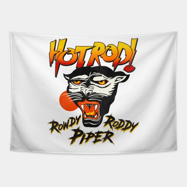 ROWDY RODDY PANTHER Tapestry by darklordpug