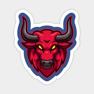 Demon bull Magnet