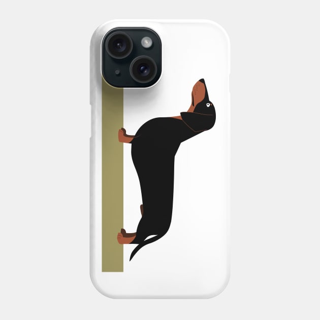 Dachshund dog Phone Case by Hayh0