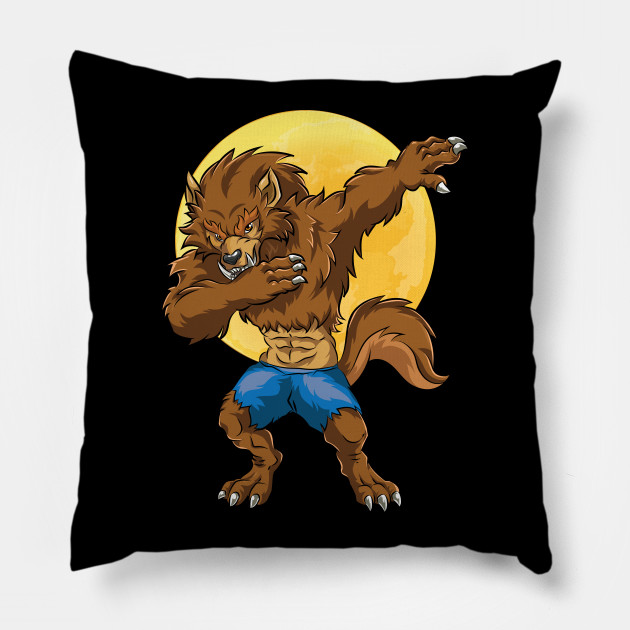 Halloween Dabbing Werewolf Funny Monster Dab Gift - Halloween Dabbing Werewolf - Pillow | TeePublic Halloween Dabbing Werewolf Funny Monster Dab Gift - Halloween Dabbing Werewolf - Pillow | TeePublic