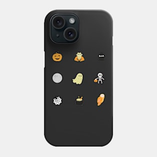 Halloween Design Sticker Pack Phone Case