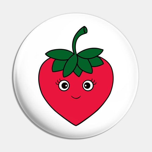 STRAWBERRY Lover Pin by SartorisArt1