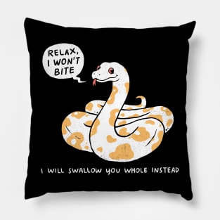 A Considerate Predator Pillow