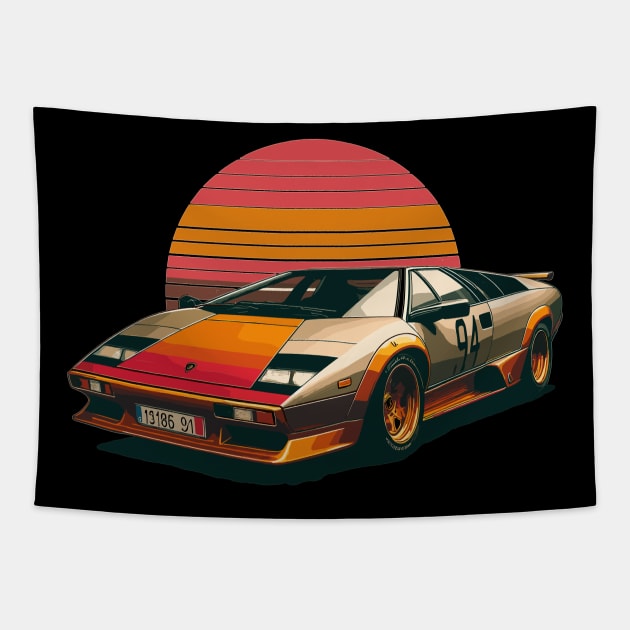 Lamborghini Murcielago Tapestry by Vehicles-Art