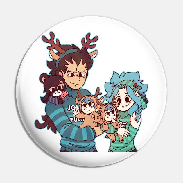 Christmas Gajevy family Pin by Dragnoodles