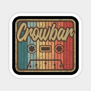 Crowbar Vintage Cassette Magnet