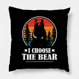 I-choose-the-bear Pillow