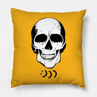 Smiling skull Pillow