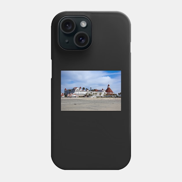 Hotel Del Coronado Phone Case by randymir